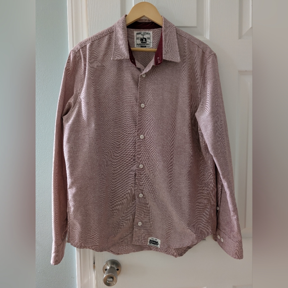 Johnny Cupcakes Chambray Shirt XL